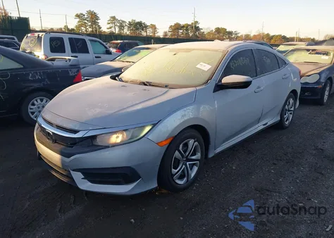 2018 Honda Civic Lx from USA, damaged, VIN 2HGFC2F57JH550505